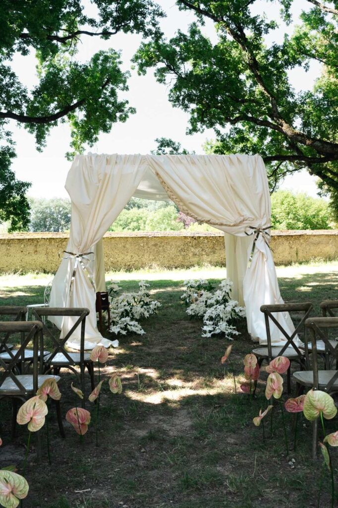 wedding france decor jewish